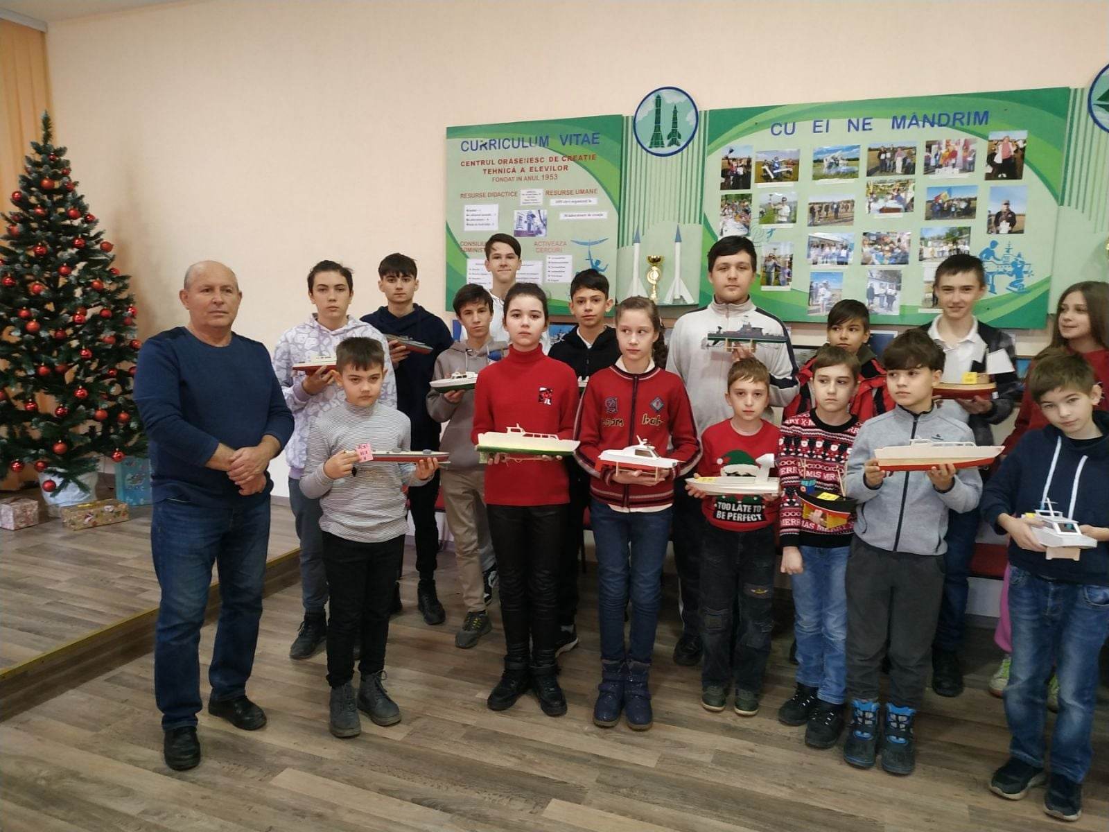 Competiții orășenești la navomodelism