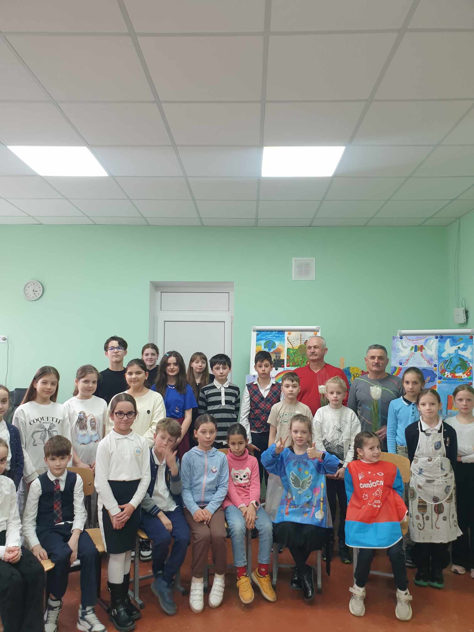 Lecție de curaj și patriotism la CCT sl Buiucani.